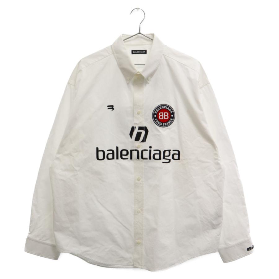 BALENCIAGA（バレンシアガ） 19AW SOCCER SHIRT ボタンダウン オーバー