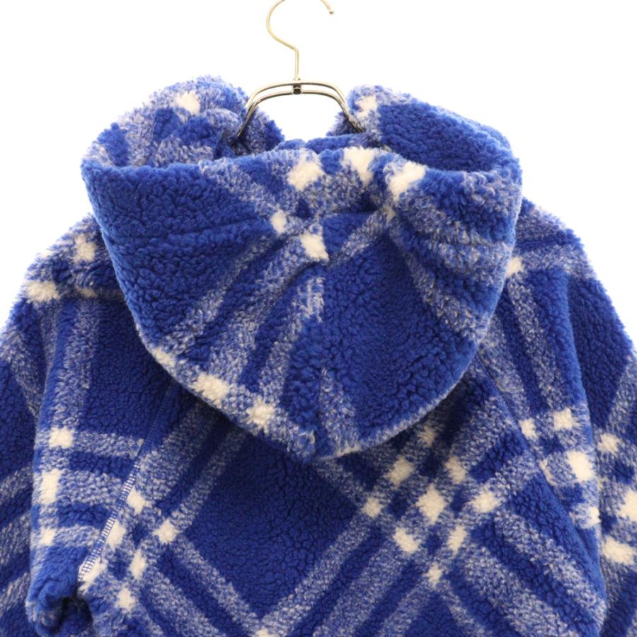 BURBERRY（バーバリー） Check Fleece Pullover Parka チェック柄