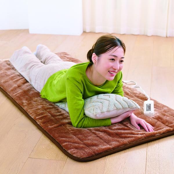 ゼンケン 一人用電熱マット タイマー付き 電磁波99％カット ZMT-75CT