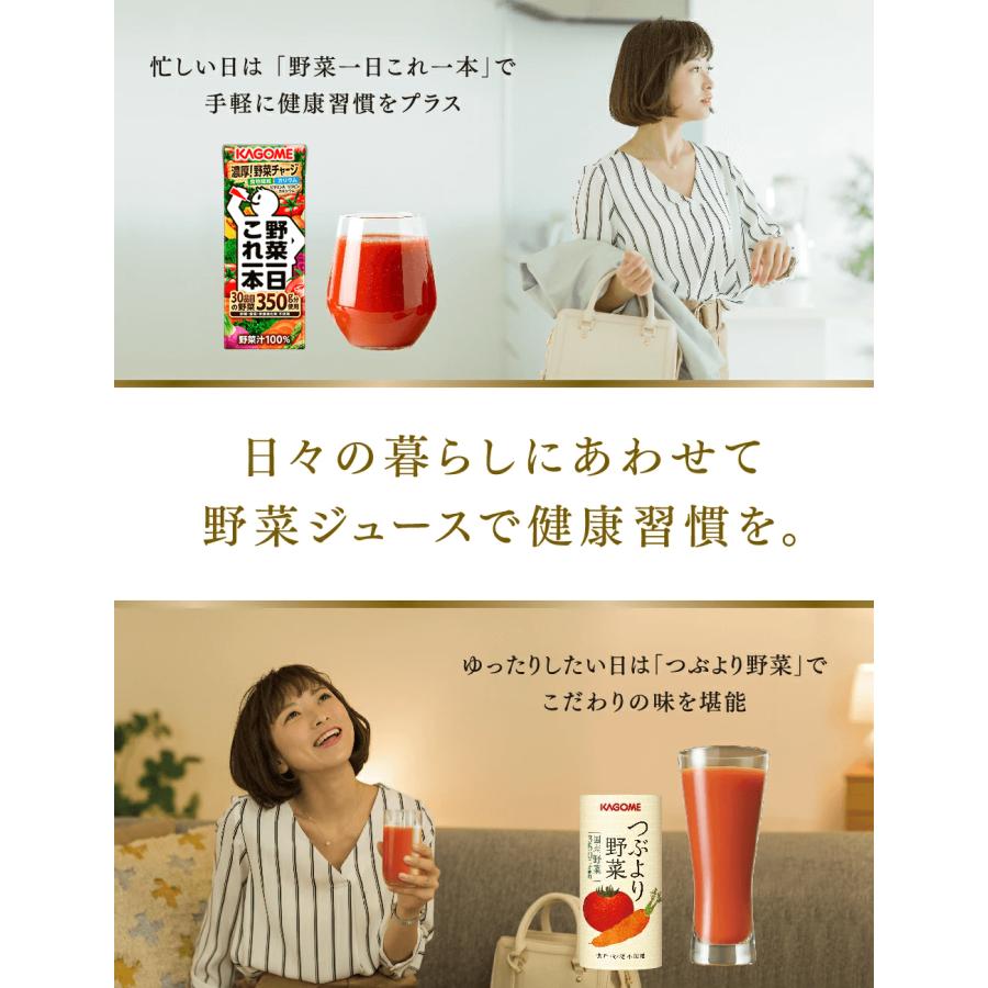 KAGOME（カゴメ） カゴメ公式 つぶこれセット（つぶより野菜6本、野菜