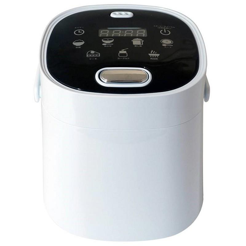 多機能炊飯器 2合炊き可能 ミニ炊飯器 電気炊飯機 電気炊飯ジャー 一人