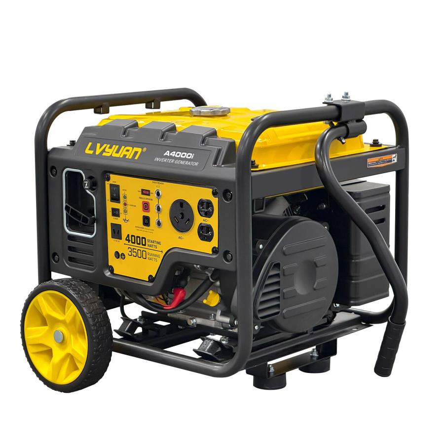 インバーター発電機 正弦波 非常用電源 防音型 4000W 4KVA YF4000i