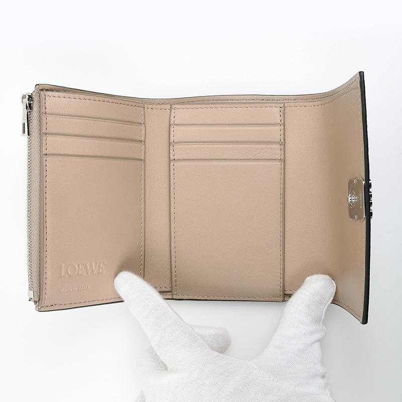 LOEWE（ロエベ） アナグラム バーティカル ウォレット スモール 三