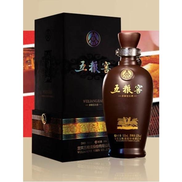 中国白酒 五粮窖（ 五糧窖 ）52度 500ML、中国最高級白酒・五粮液股分