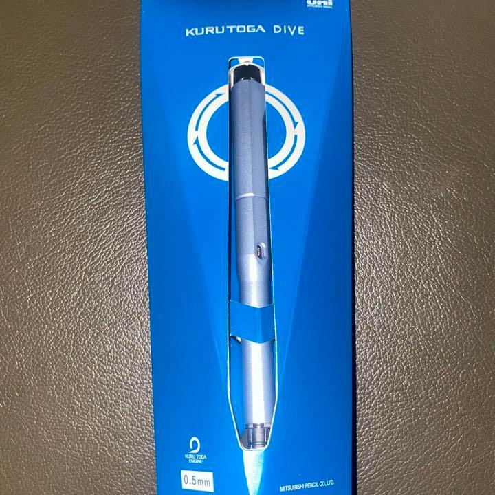 クルトガダイブ KURUTOGA DIVE カスケードブルー 第二弾 限定色 箱