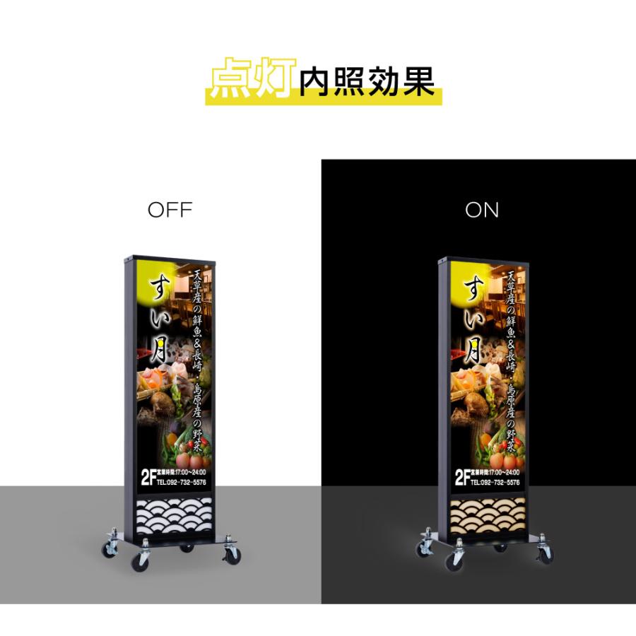 LED金属看板 人気 電飾看板 小型 室外 バックライトサイン ステンレス