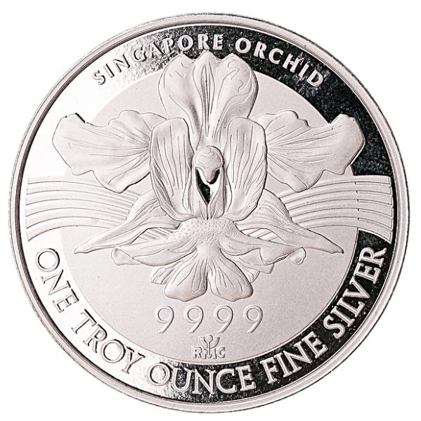 シンガポール マーライオン 銀貨 風水 金運アップ : SILVER ROUND