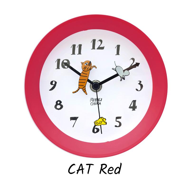 壁掛け時計 置き時計 山鳩舎 2wayクロック みやぎちか 音がしない