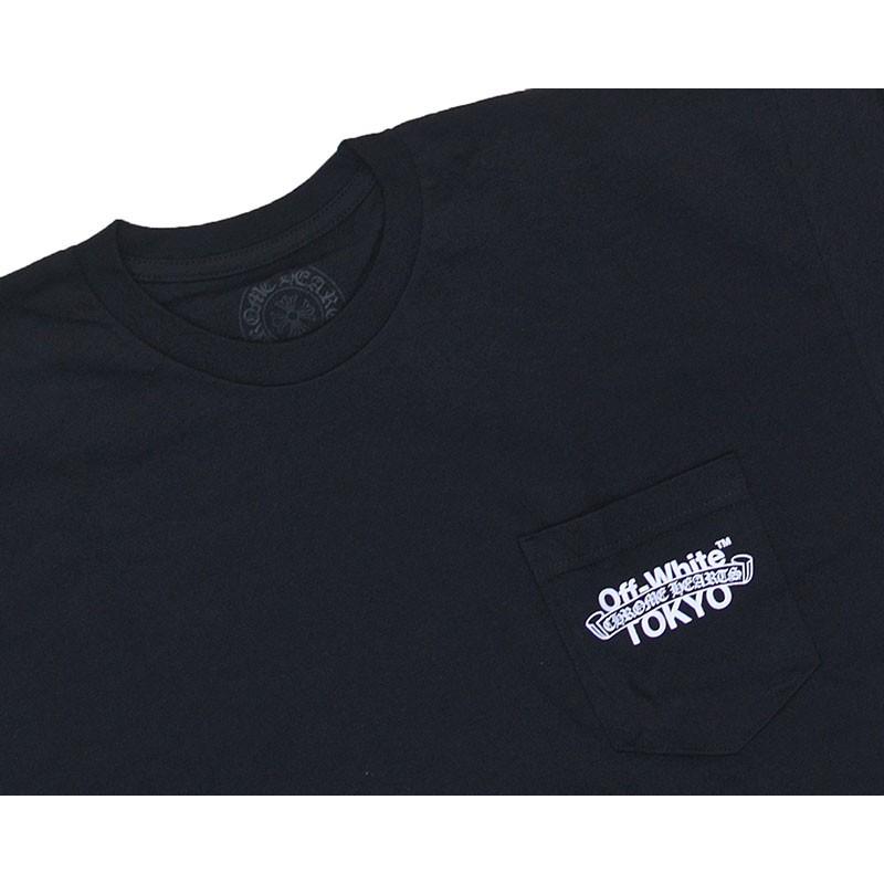 CHROME HEARTS（クロムハーツ） OFF-WHITE TOKYO T-SHIRT BLACK クロム