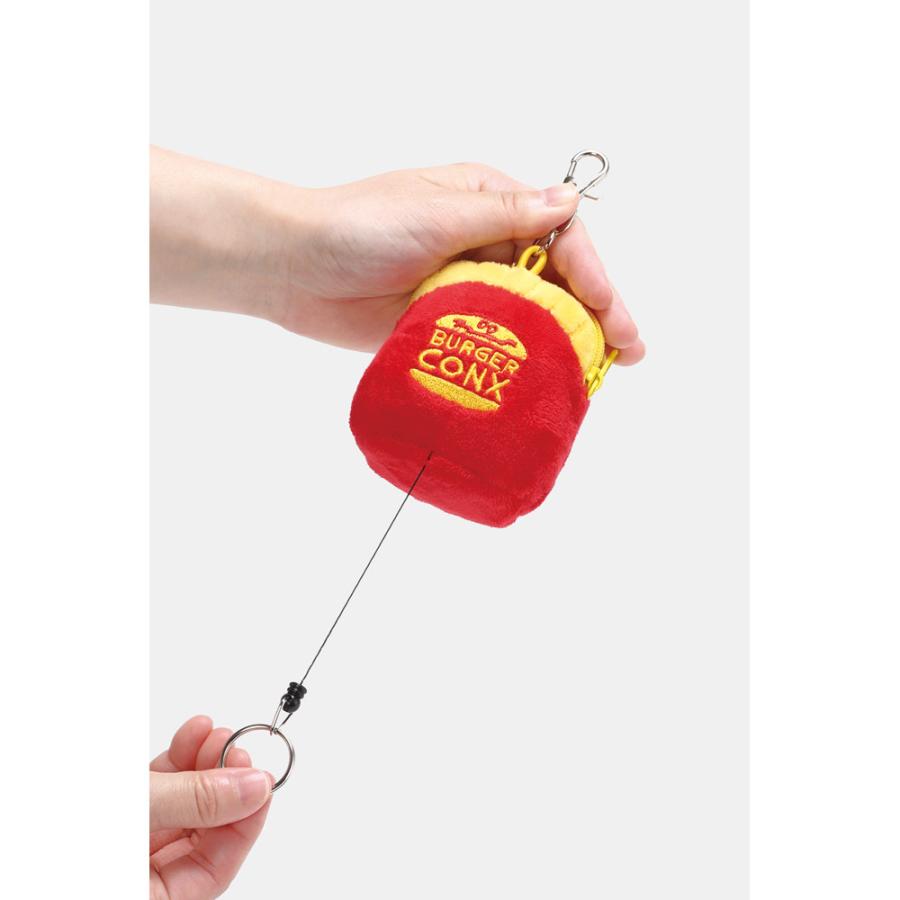 ぬいぐるみ リール付き キーホルダー マスコット 鍵 小物入れ 可愛い