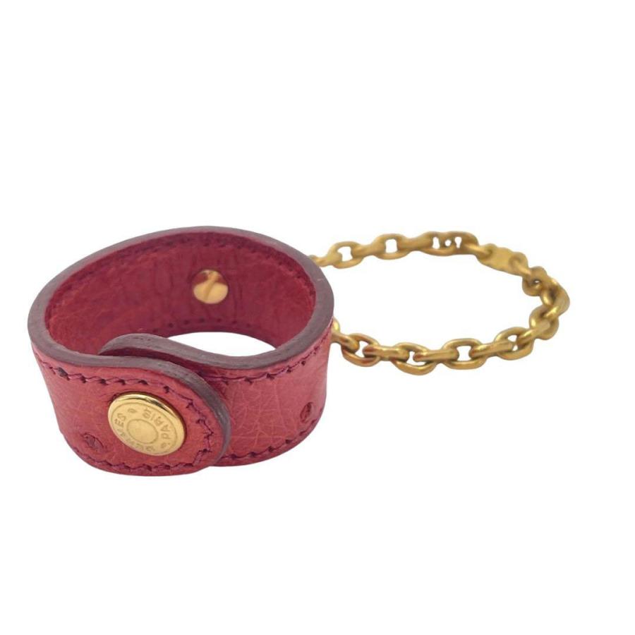 HERMES（エルメス） グローブホルダー オーストリッチ レザー レッド