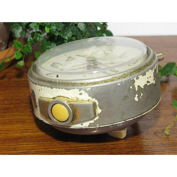 アンティーク 昭和レトロ SEIKO セイコー 2JEWELS 手巻置時計 : SK