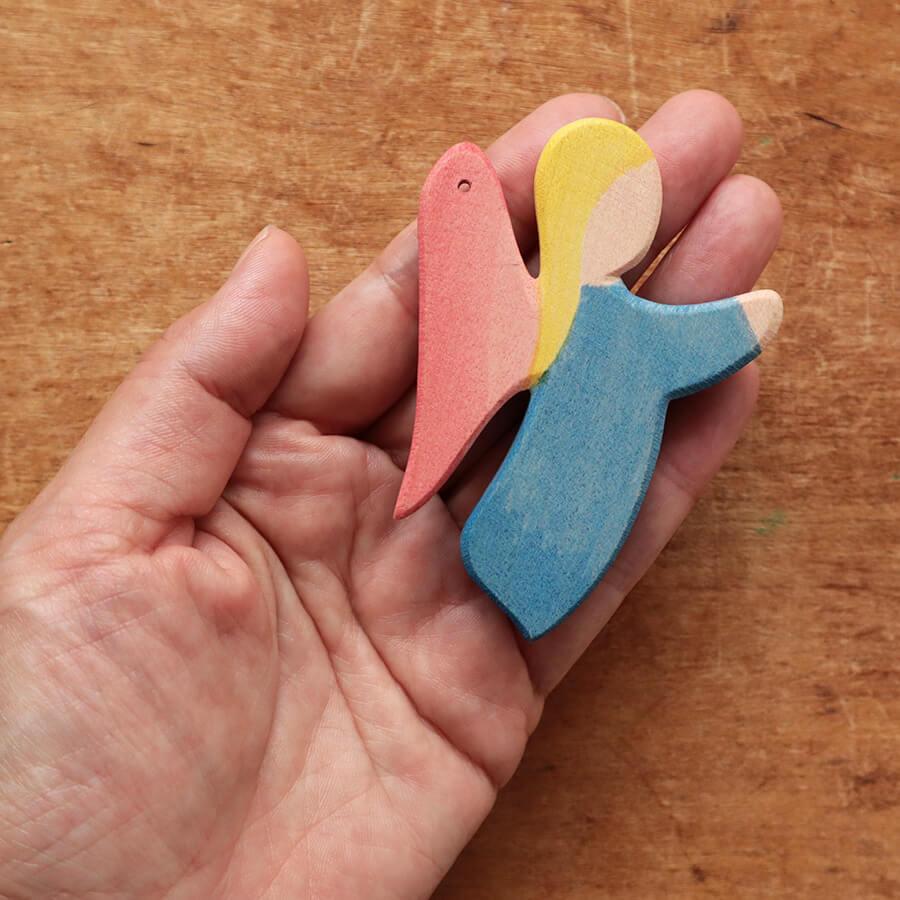 Ostheimer オストハイマー 木製 天使のオーナメント クリスマス