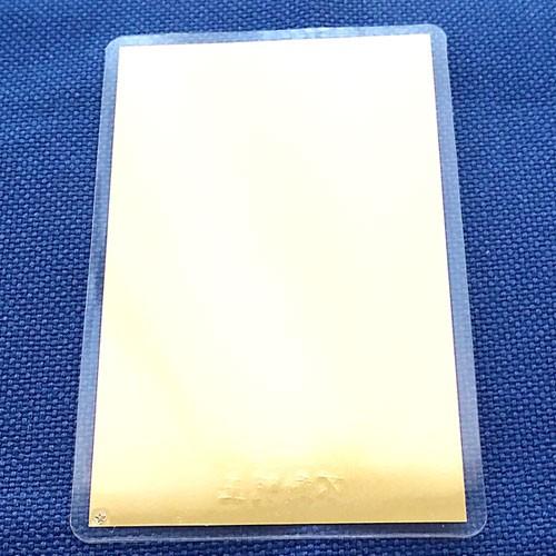 西*人様 24K 純金 1g 純金カード 純金ラミネート 不動明王 逸品 西