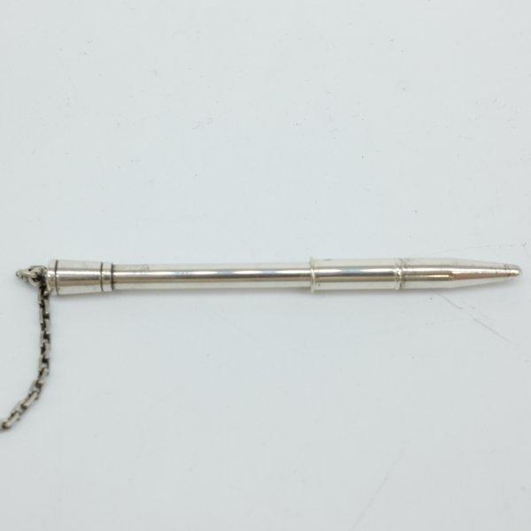 Hermes エルメス ボールペン チェーン付 SV925 silver シルバー 文房具