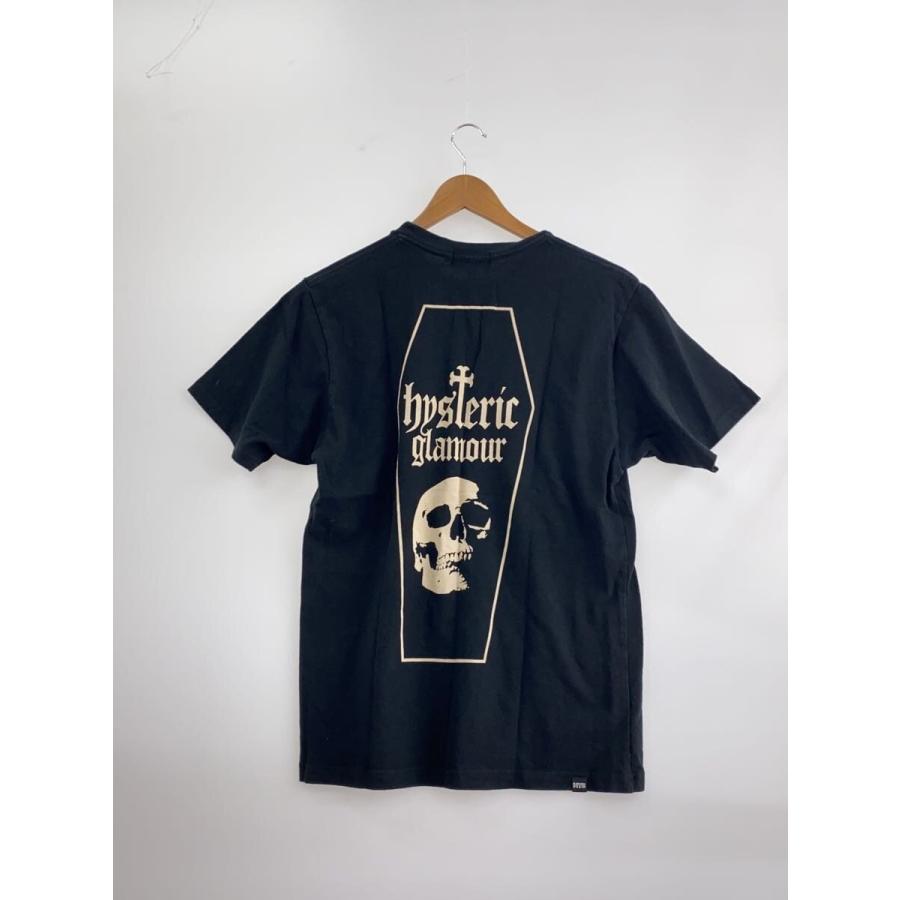 HYSTERIC GLAMOUR◇25AW SKULL COFFIN Tシャツ/M/BLK/02253CT08