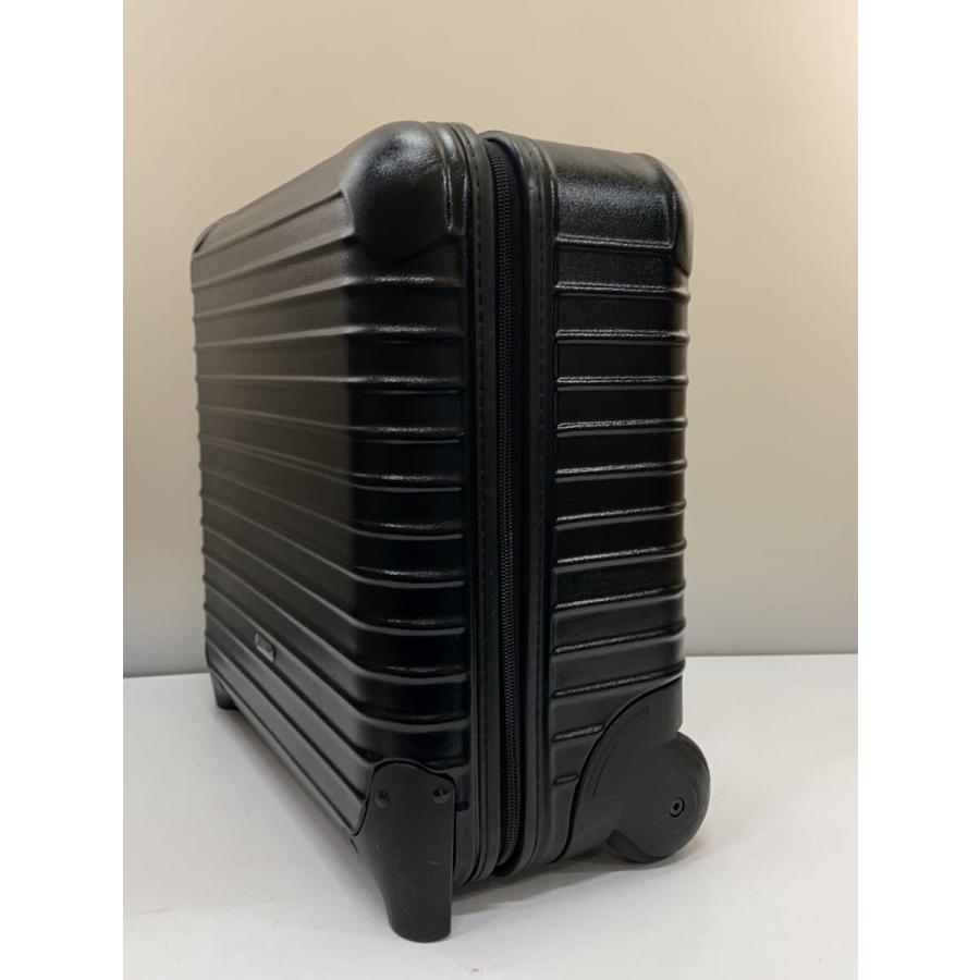 RIMOWA◇RIMOWA/トラベルキャリー/--/BLK/キズ・使用感ありRIMOWAを5年