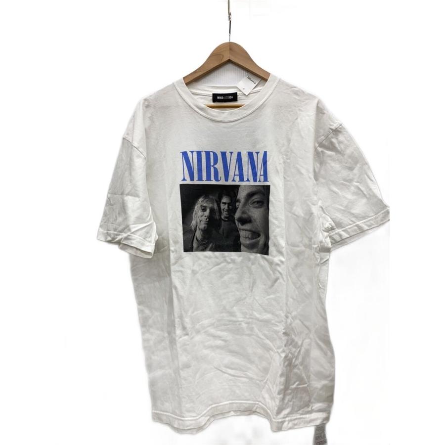 WIND AND SEA◇Tシャツ/L/コットン/WHT : セカンドストリートYahoo!店