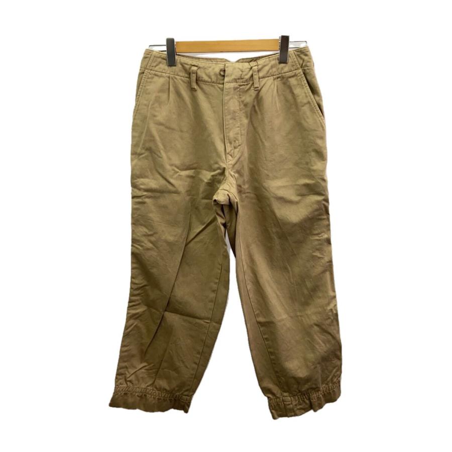 kolor◇パッカリングパンツ/ボトム/2/コットン/BEG/無地/18WCM-P15113