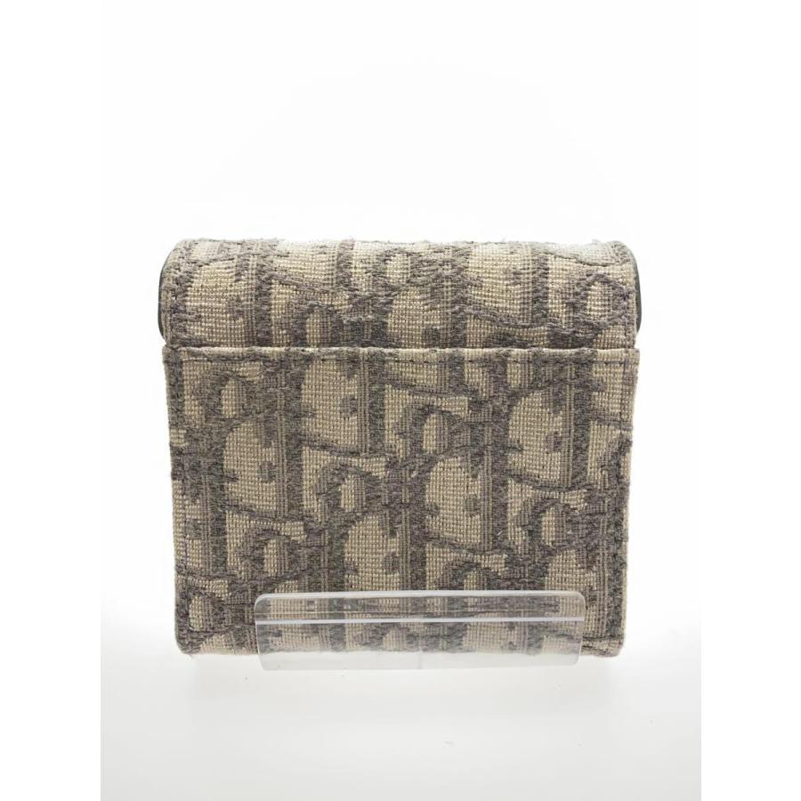 Dior ディオール モンテーニュ 30 ロータスウォレット 三つ折り 財布