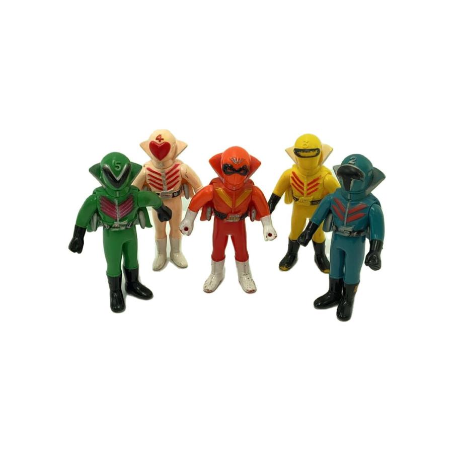 バンダイ ソフビ魂ゴレンジャー5体セット Amazon.co.jp: 秘密戦隊