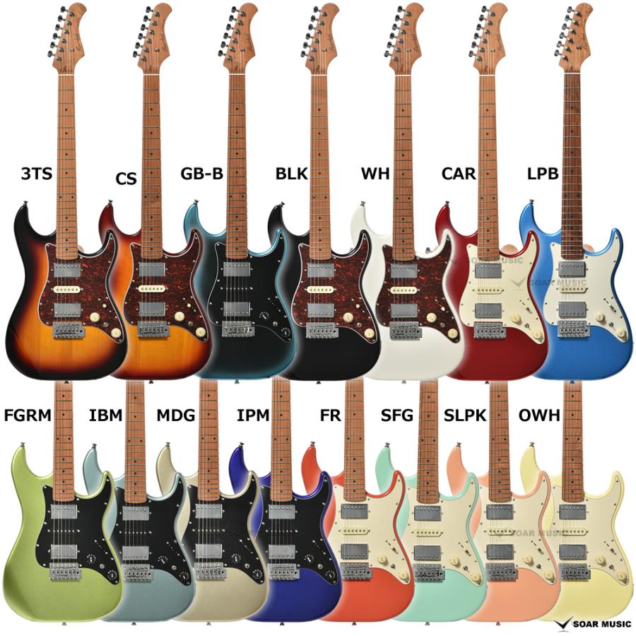 Bacchus（バッカス） GS-4DX RSM/M エレキギター ローステッドメイプル