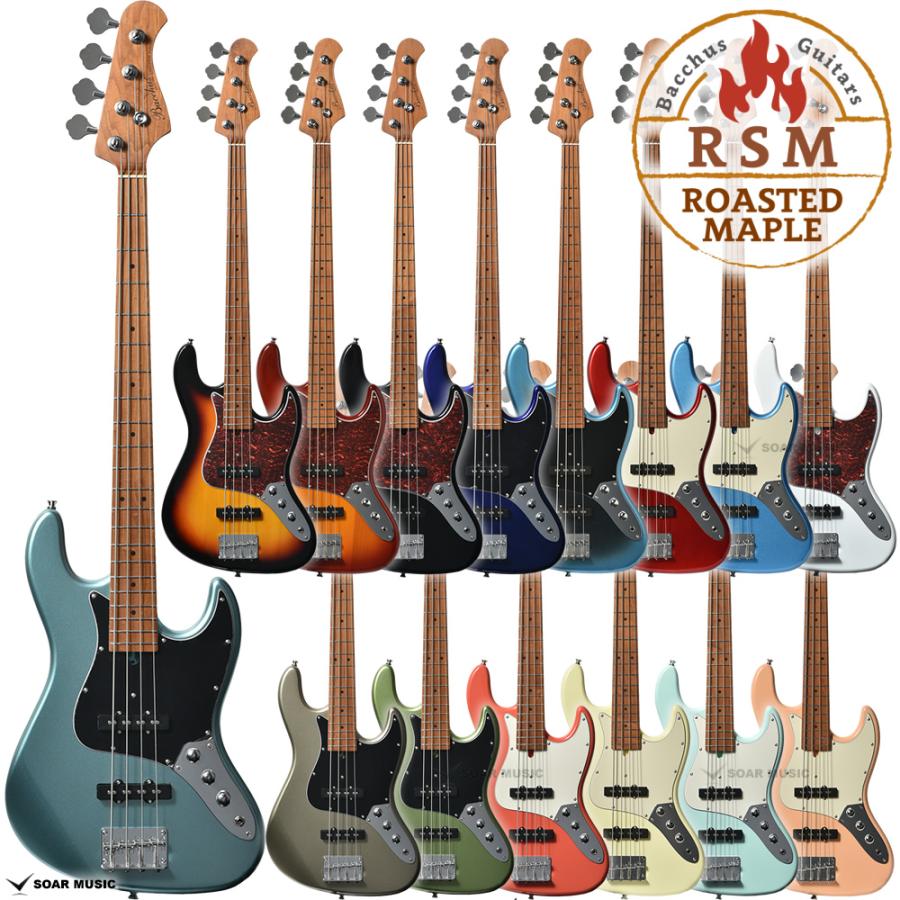 Bacchus（バッカス） Bacchus WJB-1DX RSM/M エレキベース ユニバース