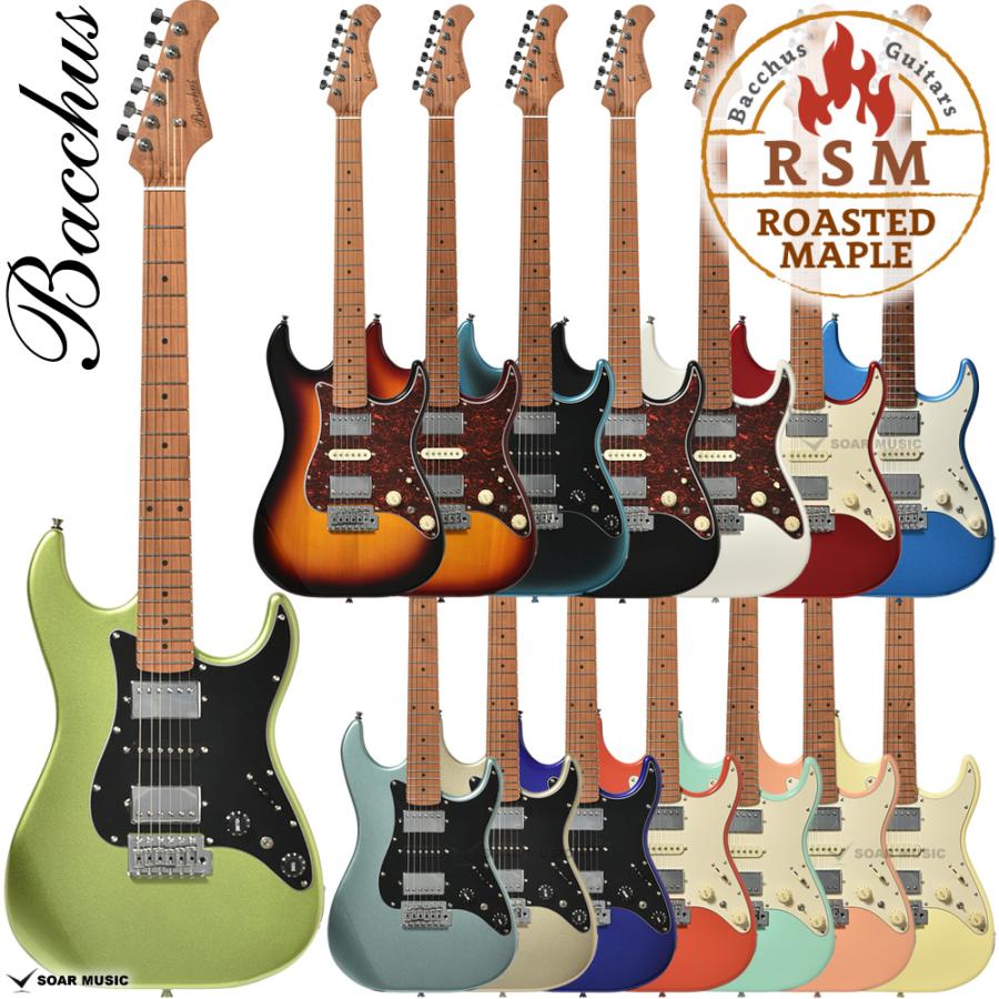 Bacchus（バッカス） GS-4DX RSM/M エレキギター ローステッドメイプル