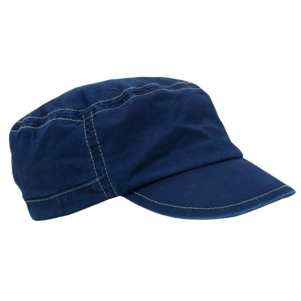 藍染め ワークキャップ インディゴ CAP 帽子 ミリタリー プレゼント