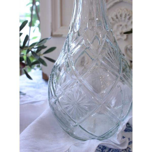 SALE30%OFF) フラワーベース ガラスベース 花瓶 アンティーク風