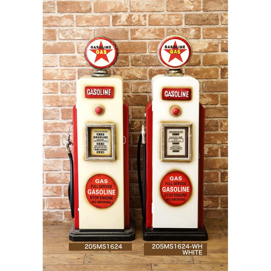 キャビネット 収納 棚 CDホルダー アンティークアイテム ガスポンプ