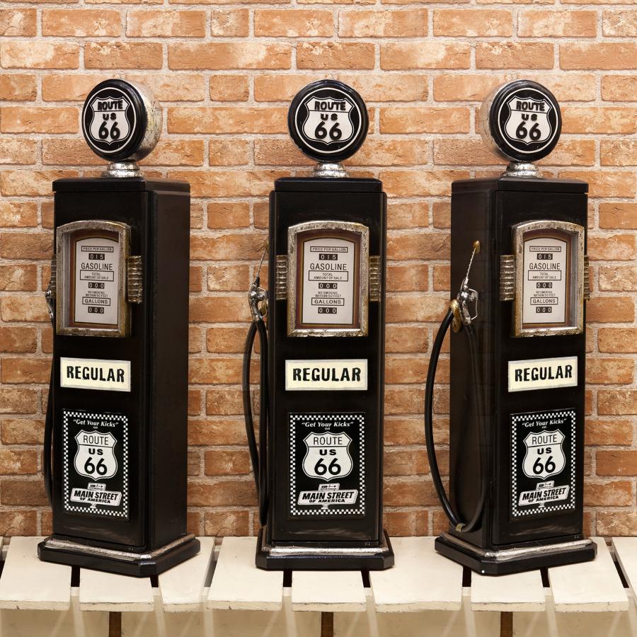 キャビネット 収納 棚 CDホルダー アンティークアイテム ガスポンプ