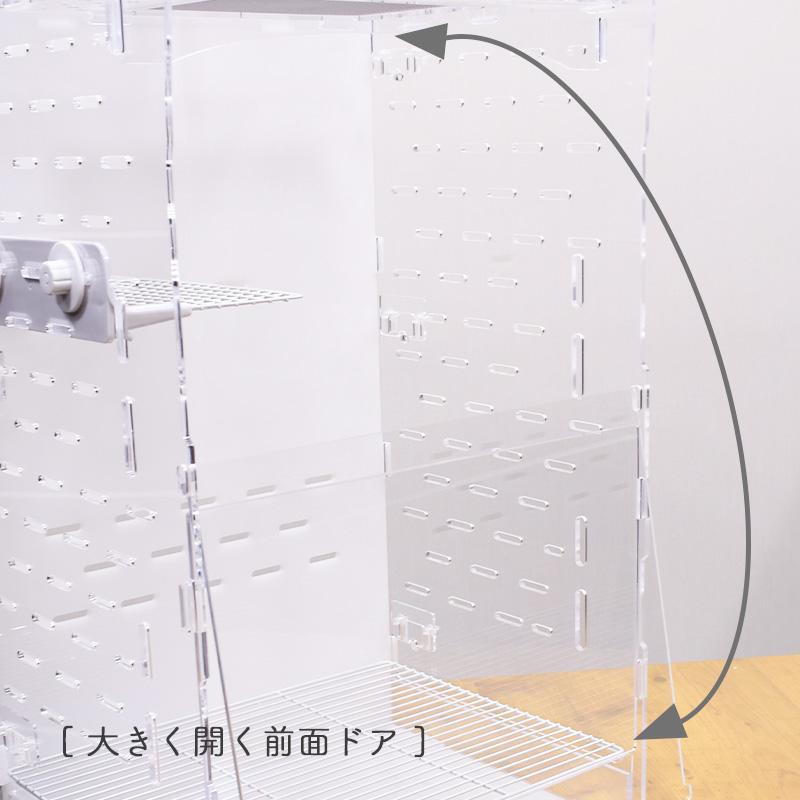 GEX（ジェックス） アクリルルーム III 390High フクロモモンガ/デグー