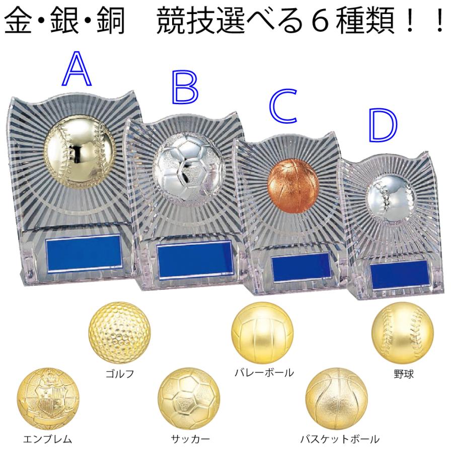 S-6061D タテ 楯 高さ12cm ワールドイーグル 卒団 卒業 記念品 表彰