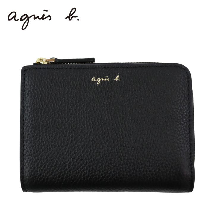 agnes b.（アニエスベー） 財布 0652-VCR1 L字ファスナー 折財布 バイ