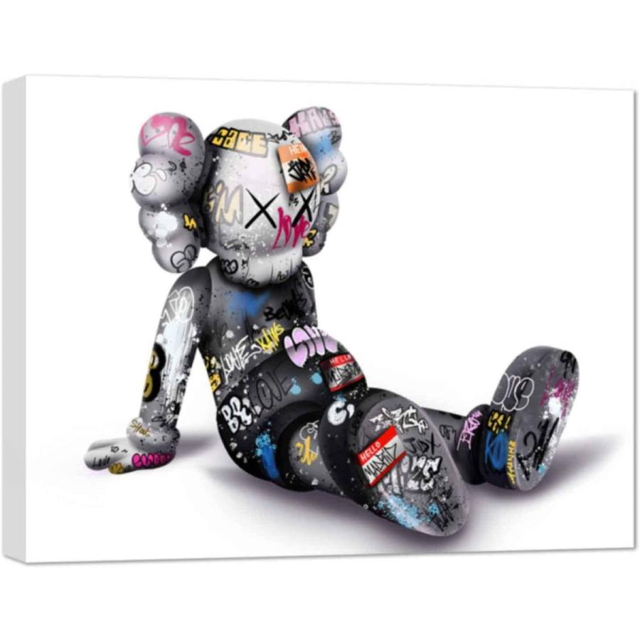 絵画/近代ポップアート/巨匠 /KAWS (カウズ) /インテリアアート/額装品