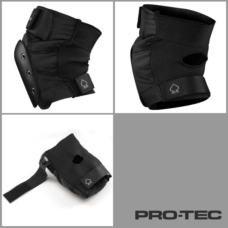PRO-TEC（プロテック） プロテクター KNEE PADS BLACK PADS ニー
