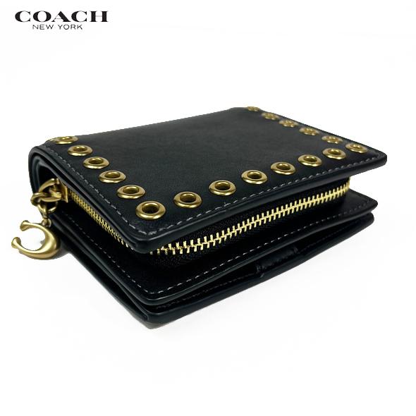 COACH（コーチ） レディース 財布 二つ折り財布 ミニ財布 スナップ
