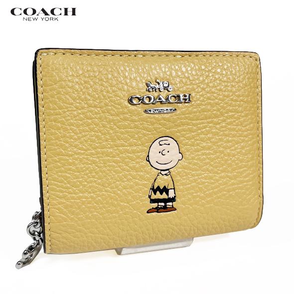 COACH（コーチ） COACH X PEANUTS x スヌーピー コラボ ミニ 財布 二