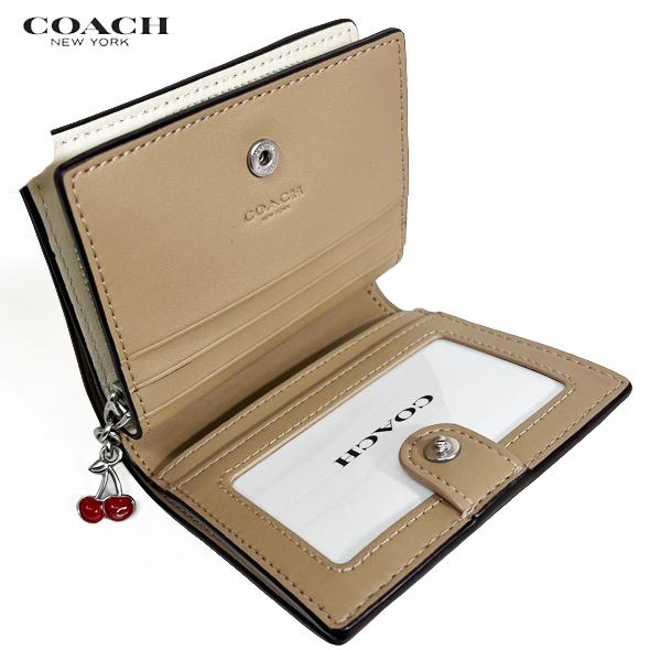 COACH（コーチ） レディース 財布 二つ折り財布 スナップ ウォレット
