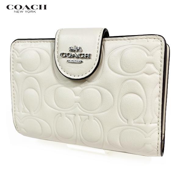 COACH（コーチ） 財布 二つ折り財布 ミディアム コーナー ウォレット