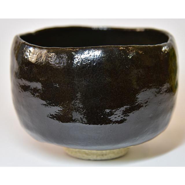 黒楽茶碗 伊曽嶋窯 谷古石香作 兼中斎宗完箱書 : すいぎょく園 - 通販