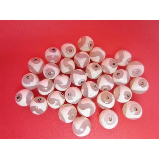 チベット天珠 虎牙天珠 白 Φ10.2±0.2mm : 天然石のお店Sun flower