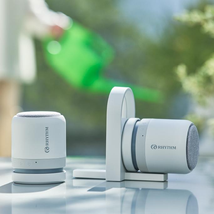 リズム MAGSPEAKER DUO Bluetooth ポータブルスピーカー 防塵 防水