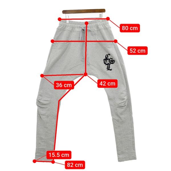 CVTVLIST（カタリスト） 25SS スウェットパンツ 2501030401 サルエル