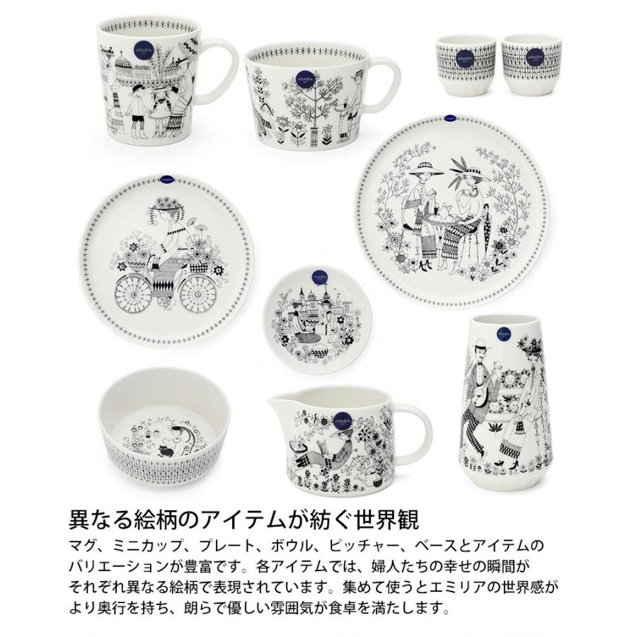 ARABIA（アラビア） エミリア ピッチャー 350ml ARABIA Emilia 耐熱