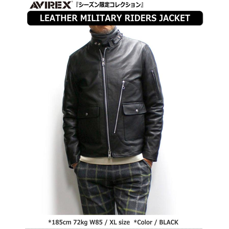 AVIREX（アヴィレックス） アビレックス ミリタリーシングルライダース