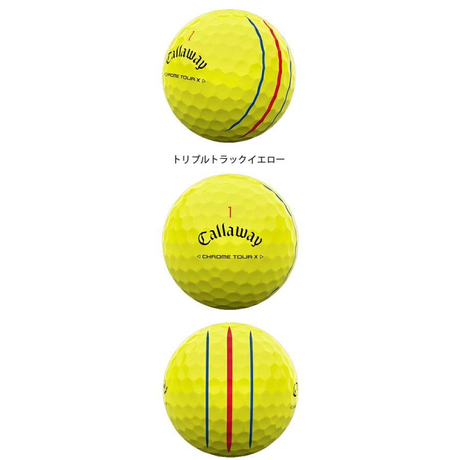 2ダースセット】キャロウェイゴルフ クロム ツアー X ゴルフボール 2