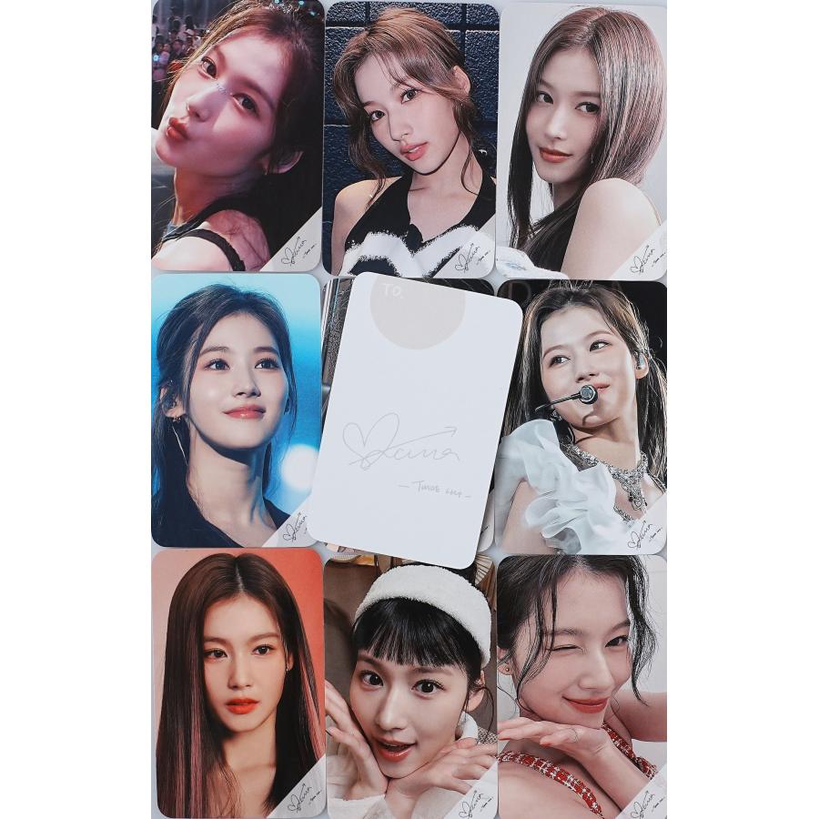 TWICE SANA サナ グッズ フォトメッセージカード (ブックマーク、タグ