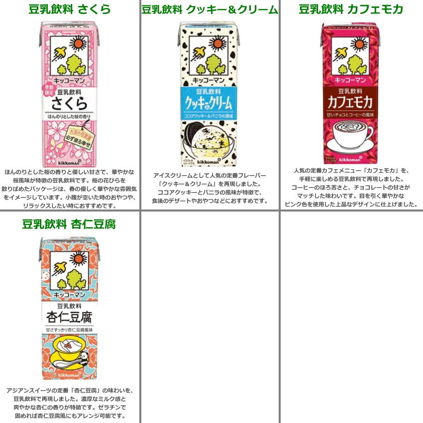 kikkoman（キッコーマン） 計108本 キッコーマン飲料 豆乳飲料 200ml紙